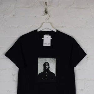 Pusha T B&W Re-up Gang Hip Hop Clipse Rap Black Tee T-shirt by Actual Fact - Picture 1 of 3