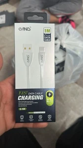 100% Genuine Data Cable For Apple IPhone 5 6 7 8 X XR 11 12 SE UK Seller - Picture 1 of 8