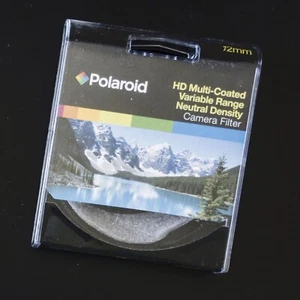 Polaroid HD Multi-Coated Variable Range Neutral Density Camera Filter 72mm - Picture 1 of 2
