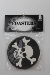 8 PIRATE COASTERS Party Supplies BBQ Table - Picture 1 of 1