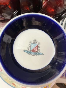 Nassau Beach Butter Pat Sauce Relish Plate Jackson China Vintage - Picture 1 of 2