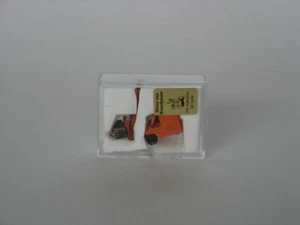 Forklift orange with crate / Gabelstabler orange mit Kiste - Imagen 1 de 2