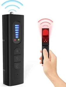 Detector De Camara Oculta GPS Buscador De Senal RF Antiespia Para Hoteles AirBnB - Picture 1 of 7