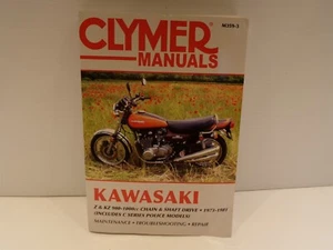 Kawasaki Maintenance Troubleshooting Repair Z & KZ 900 - 100cc Clymer 1973 - 81 - Bild 1 von 3