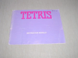 Tetris (Nintendo NES) Original Bedienungsanleitung - Bild 1 von 2