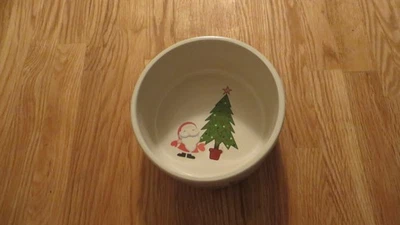 Futternapf mit weihnachtlichem Motiv - Bild 1 von 2