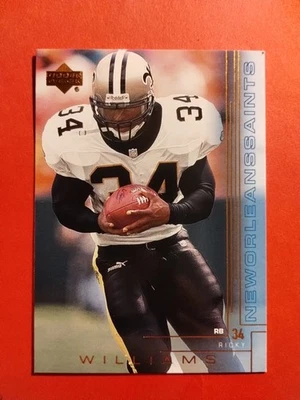 2000 Upper Deck - Ricky Williams #128 Saints  - Image 1 of 4