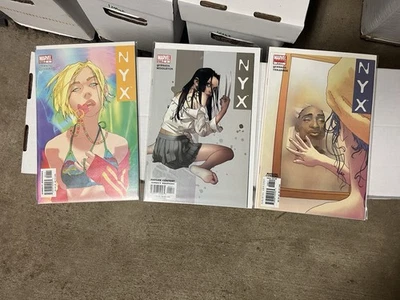 NYX 1 2 4 6 7 2nd X-23 Near Complete Set  Marvel 2004 High Grade - Image 1 of 2
