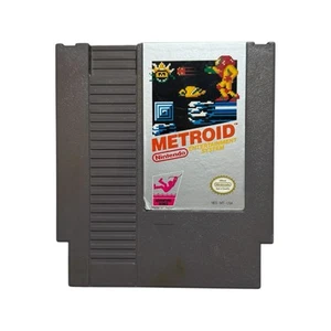 Metroid (Nintendo Entertainment System, NES, 1987) Tested and Working Ships Fast - Picture 1 of 2