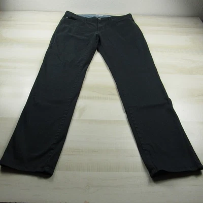 Pantalones Peter Millar Para Hombre 36x32 Negros Rectos 5 Bolsillos Algodón Modal ME0B39 Foto 1 de 4