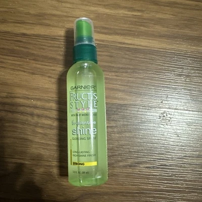 GARNIER FRUCTIS ESTILO BRILLO BRILLANTE GOTAS BRILLANTES 3 OZ DESCONTINUADAS Foto 1 de 3