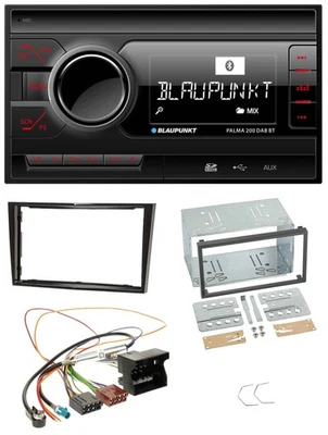 Blaupunkt MP3 Bluetooth DAB 2DIN SD USB Autoradio für Opel Astra H Corsa D Zafir - Bild 1 von 4