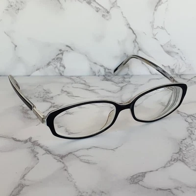 Monturas de gafas Ralph Lauren solo bisagra flexible RL 1441 negro 51-16-135 Italia Foto 1 de 4