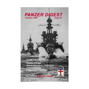 Minden Panzer Diges #1 mit Falaise Pocket, Advanced Salvo!, Penal Battali Mag NM - Bild 1 von 1