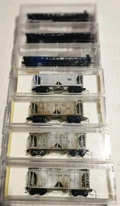 Micro Trains N Scale Freight Car Mix (7 Cars) - Picture 1 of 14