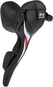microSHIFT R10 Right Drop Bar Shift Lever - 10-Speed, Shimano Compatible, Black - Picture 1 of 2