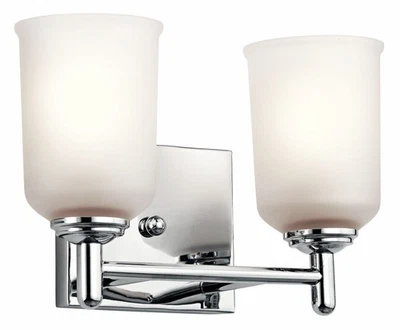 Kichler Lighting - ванна с двумя лампами - настенная горная ванна 2 рычага - шейлен - ванна с 2 лампами - Изображение 1 из 4