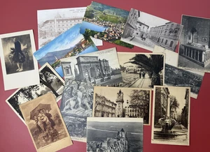 Lot of 15 Antique & Vintage Postcards from Scenes in Europe France, Italy +++ - Picture 1 of 9
