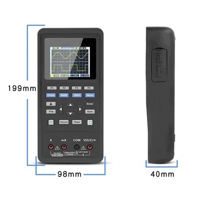 For Hantek 2C42 Digital 2in1 2CH 40MHz Bandwidth Oscilloscope+Multimeter - Image 1 of 4