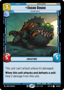Oggdo Bogdo - Bogano Brute (63/264) (63/264) [Legends of the Force] Near Mint | - Picture 1 of 1