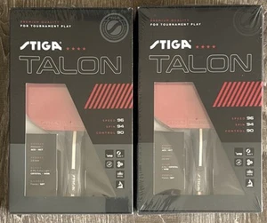 Stiga Talon Premium Quality Ping-Pong Paddles. Set Of 2! Brand New! Free Ship - Picture 1 of 2
