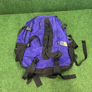 Vintage The North Face Backpack Big Shot Classic - Blue - Picture 1 of 10