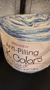 PREMIER ANTI-PILLING DK COLORES BATIK 5OZ COLOR PISCINA FIESTA - Imagen 1 de 9