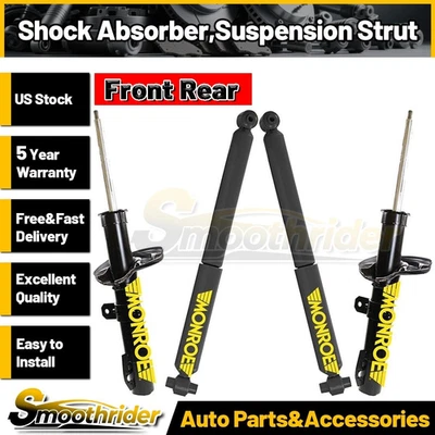 Juego de 4 puntales amortiguadores delanteros traseros Monroe para Ford Transit-250 2015 2016 3,5 L Foto 1 de 4