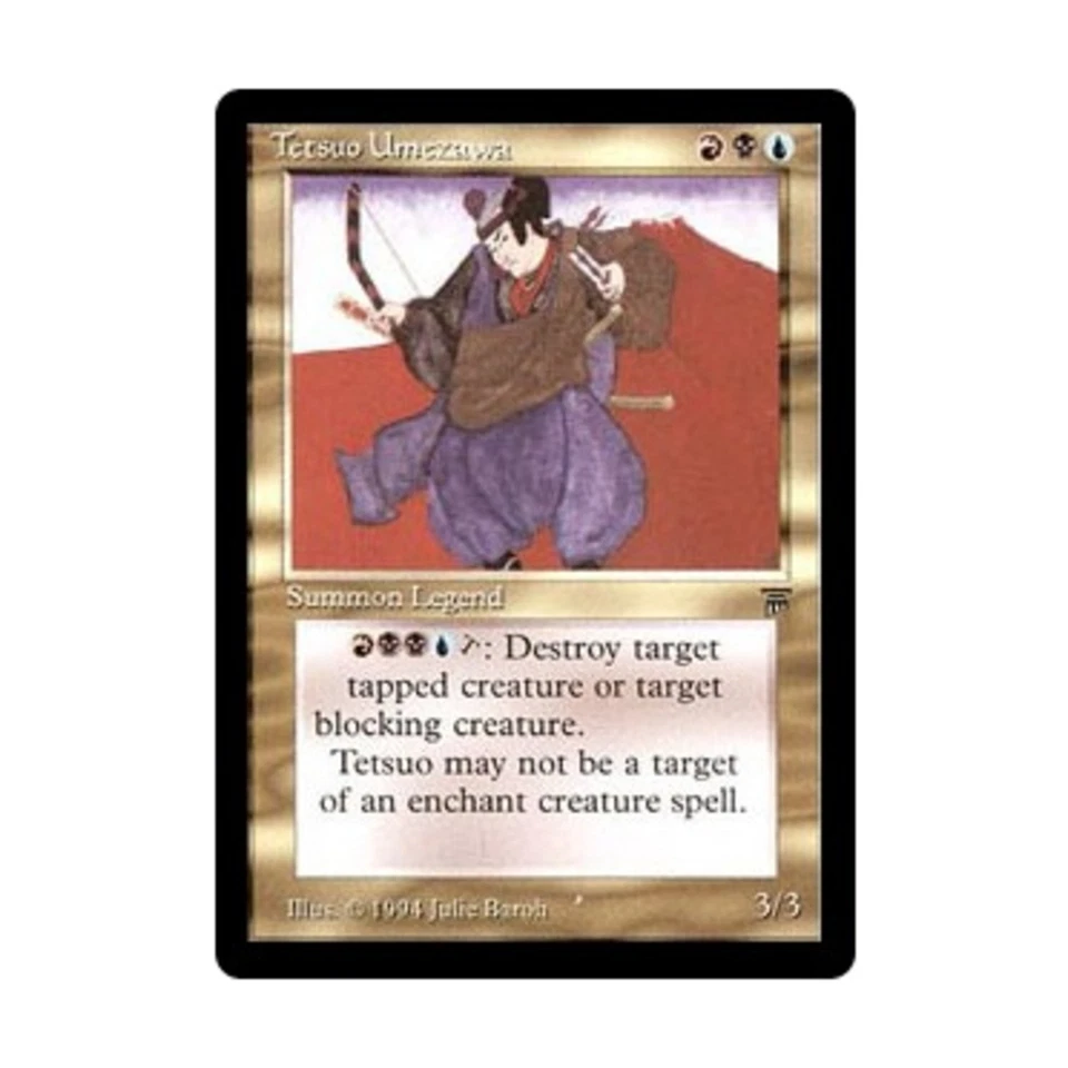 WOTC MtG Legends Tetsuo Umezawa (R) VG - Image 1 of 1