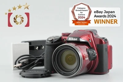 Nikon COOLPIX P520 Red 18.1 MP Digital Camera - Image 1 of 4