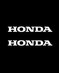 ADESIVI STICKERS BIANCHI CM. 20 SCRITTE HONDA X AUTO E CARENE MOTO - Foto 1 di 1