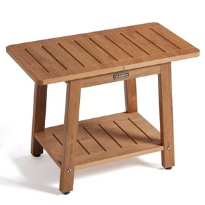 HDPS Shower Bench Seat, Waterproof Poly Lumber Shower Stool, Bathroom Chair w... - Picture 1 of 6