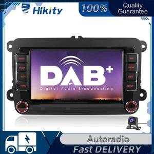 7" 2+64GB Carplay Android 15 Autoradio GPS Navi Für VW Passat GOLF 5 6 Polo DAB+ - Bild 1 von 11