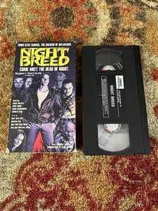 NIGHTBREED (1990) — Clive Barker Cult Classic — Original VHS — Media Home Video - Picture 1 of 8