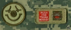 ELITE PROFESSIONALS ISAF JSOC SP OPS كافر burdock velkrö PATCH: Trunk Monkey Set - Picture 1 of 12