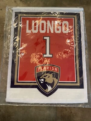 Florida Panthers - Roberto Luongo #1 Jersey Retirement Souvenir Banner - SGA NEW - Image 1 of 2