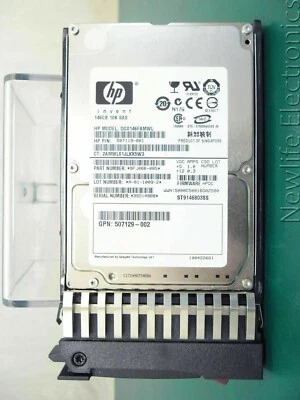 HP 432320-001 146GB 10K RPM SAS 2.5" HDD 507119-001 DG0146FAMWL 431958-B21 - Image 1 of 3