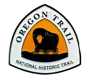 Oregon Trail National Scenic Trail 1" Emaille PinBrosche für Jacke Beuteltasche Handtasche - Bild 1 von 1