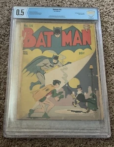 🐧 🎩 Batman #14 1942 Classic Golden Age 2nd Penguin Cover Appearance. 🐧 🎩 - Picture 1 of 11