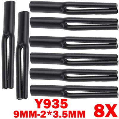 8x 9mm*3.5mm For Hifi Speaker Cable Pants Y Splitter Wire Pant Boots Subwoofer - Image 1 of 4