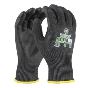 10 x UCI Kutlass PU500+ PU Coated ISO Cut E Resistant Comfort Safety Work Gloves - Picture 1 of 3