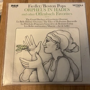 FIEDLER/Boston Pops/ ORPHEUS IN HADES/RCA STEREO SEALED SHRINK POLY ALB SLEEVE - Picture 1 of 2