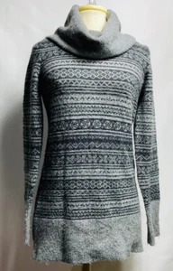 telluride clothing company women cowl neck waffle sweater size S - Picture 1 of 3