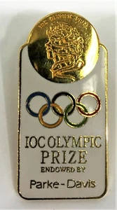 10C OLYMPIC PRIZE PARKE-DAVIS OLYMPICS PIN BADGE COLLECT #1140 - Bild 1 von 1