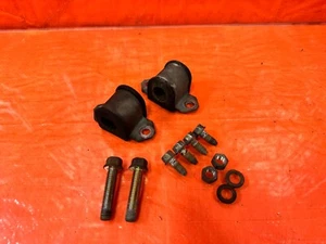 90-93 MAZDA MX-5 MIATA FRONT SWAY STABILIZER BRACKETS W BOLTS & BUSHINGS OEM 267 - Bild 1 von 11