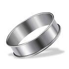 6 Pcs Silvery Multipurpose Stainless Steel Ring Set 3.2'' Cooking Rings  Kitchen