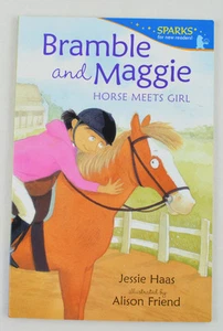 Bramble and Maggie : Horse Meets Girl by Jessie Haas - Candlewick Sparks Level 3 - Picture 1 of 2