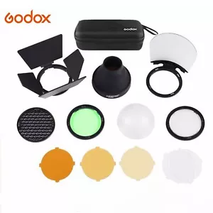 Godox AK-R1 Magnetic Round Head Flash Light Accessory Kits Adapter Color Filters - Picture 1 of 10