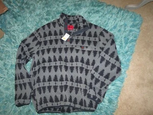 NWT MEN S SOUTHERN PROPER FLEECE LINED PULL OVER SZ S FOREST - Picture 1 of 3
