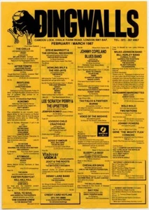 Kokomo Faster Pussycat Steve Marriott Lee Perry Denny Laine Wilko Beehive Flyer - Picture 1 of 1
